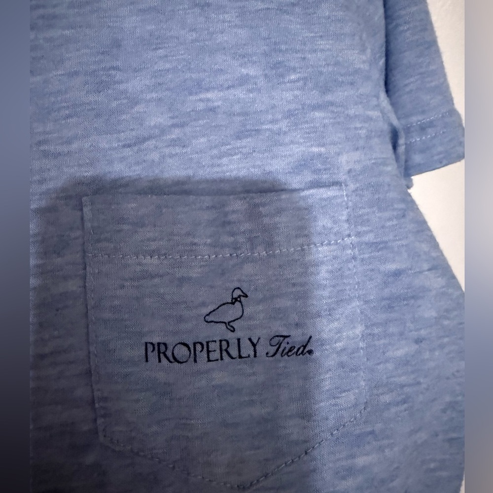 Properly Tied Blue T-Shirt